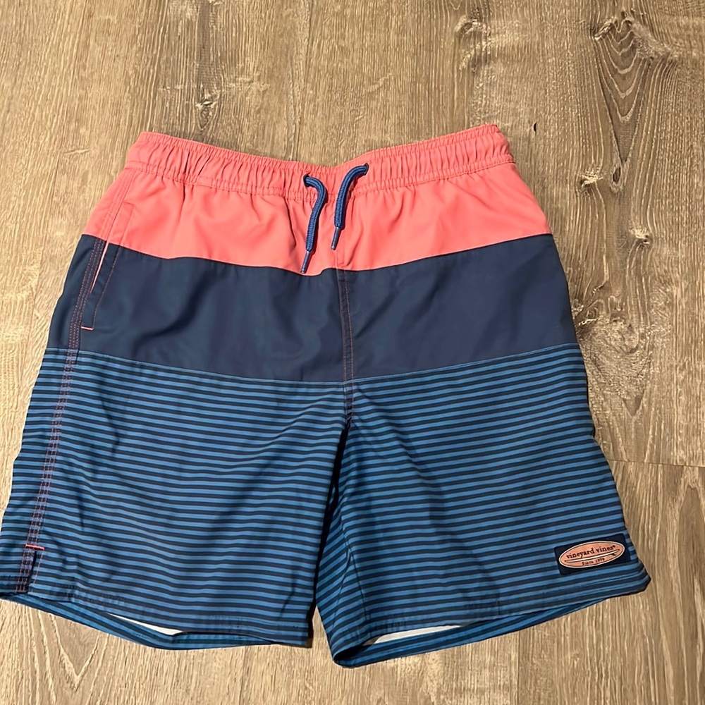 Boys, vineyard, vines, swim trunks, shorts, size large, 16